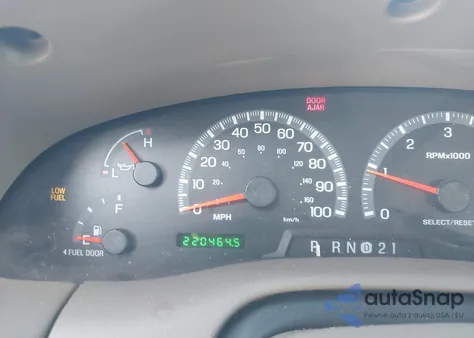 2000 Ford Expedition Eddie Bauer из США, поврежденный, VIN 1FMRU17LXYLC30748